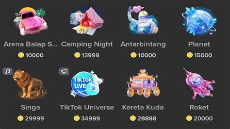 gift daftar|Daftar Harga Gift TikTok Terbaru, Termurah Mulai Sekitar Rp 250.